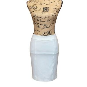 Cache Off White Pencil Skirt Size 2